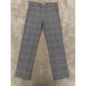 Emma & Olivia Plaid Ankle Pants Women’s Size 10 Stretch